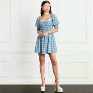 Hill House Blue Mini Dress